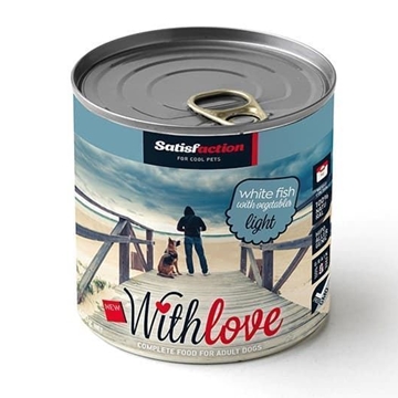 ALIMENTO COMPLETO HÚMEDO PARA PERROS ADULTOS PESCADO BLANCO CON VERDURAS 400g. - Imagen 1