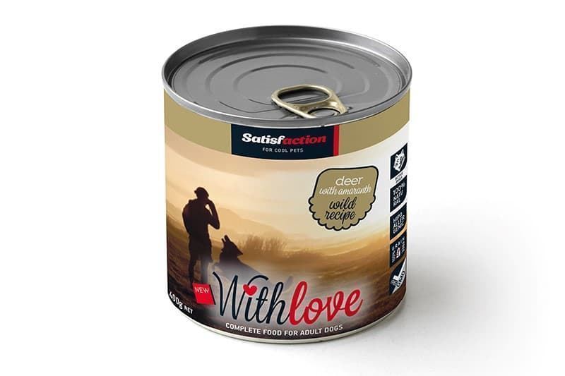 ALIMENTO COMPLETO HÚMEDO PARA PERROS ADULTOS VENADO CON AMARANTO 400g. - Imagen 1