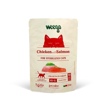 ALIMENTO PARA GATOS CHICKEN WITH SALMON - Imagen 1