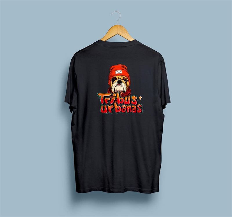 CAMISETA BULLDOG TRIBUS URBANAS - Imagen 1