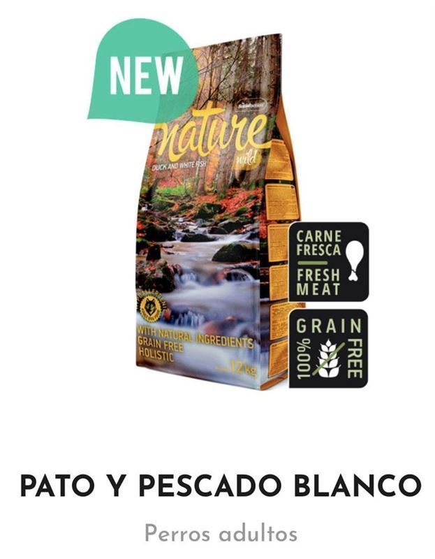 NATURE PATO Y PESCADO BLANCO 12 KG - Imagen 1
