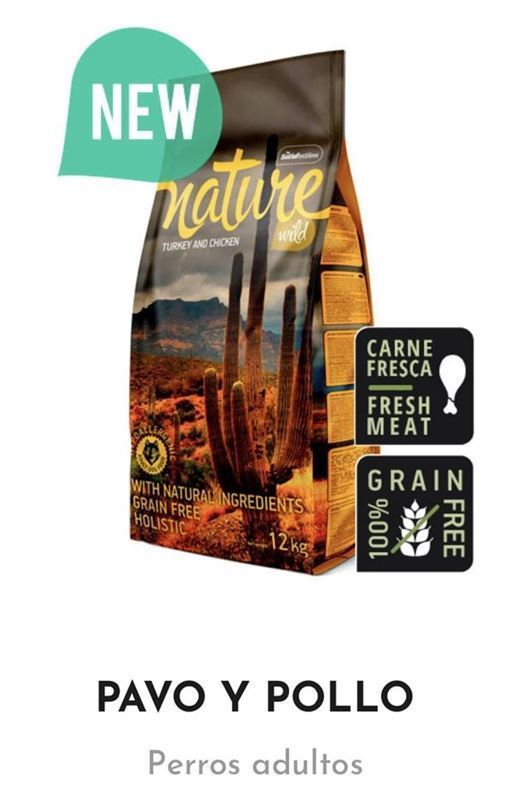 NATURE PAVO Y POLLO GRAIN FREE 12 KG - Imagen 1