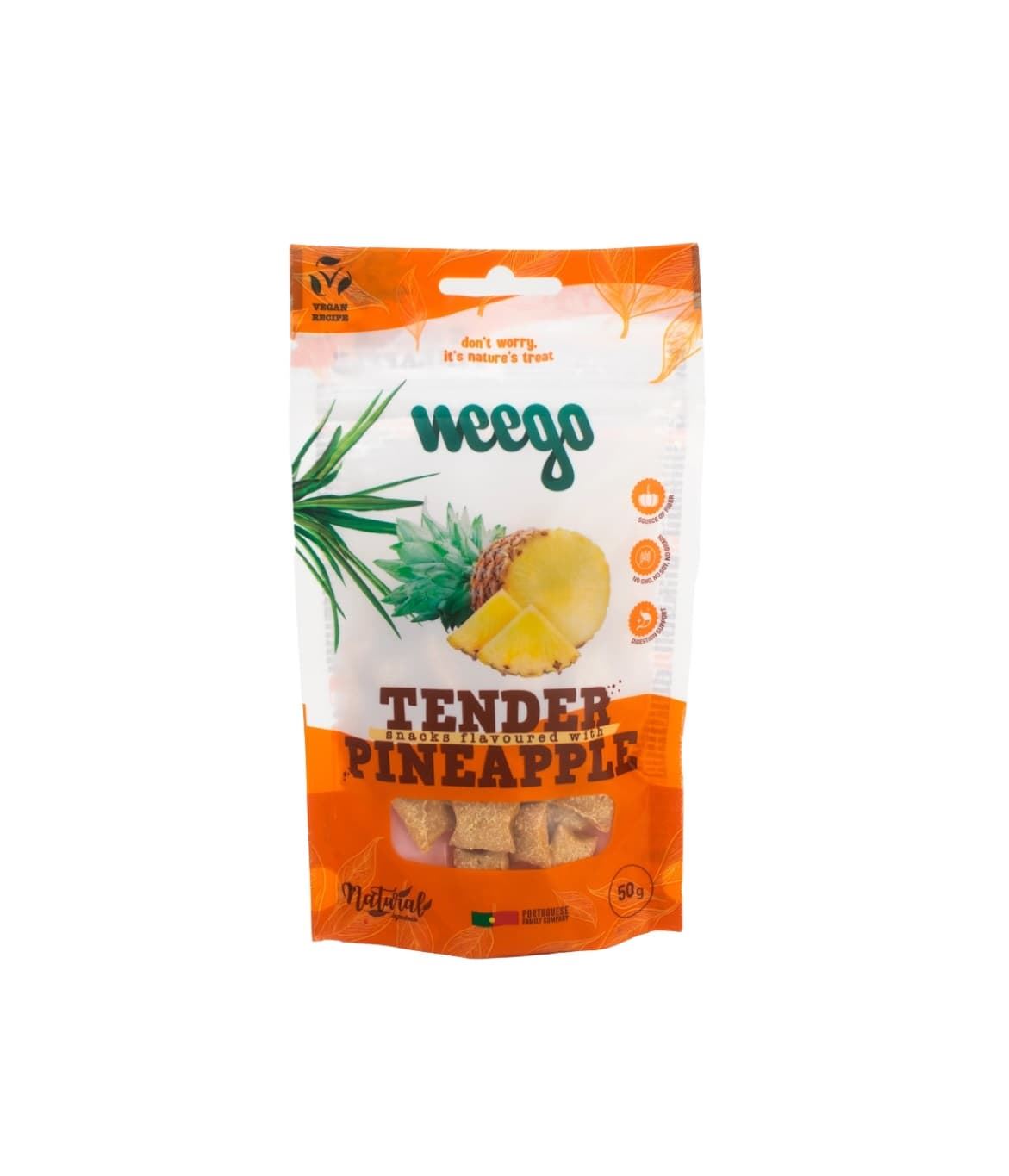 SNACK PARA PERROS TENDER SNACKS PINEAPPLE - Imagen 1